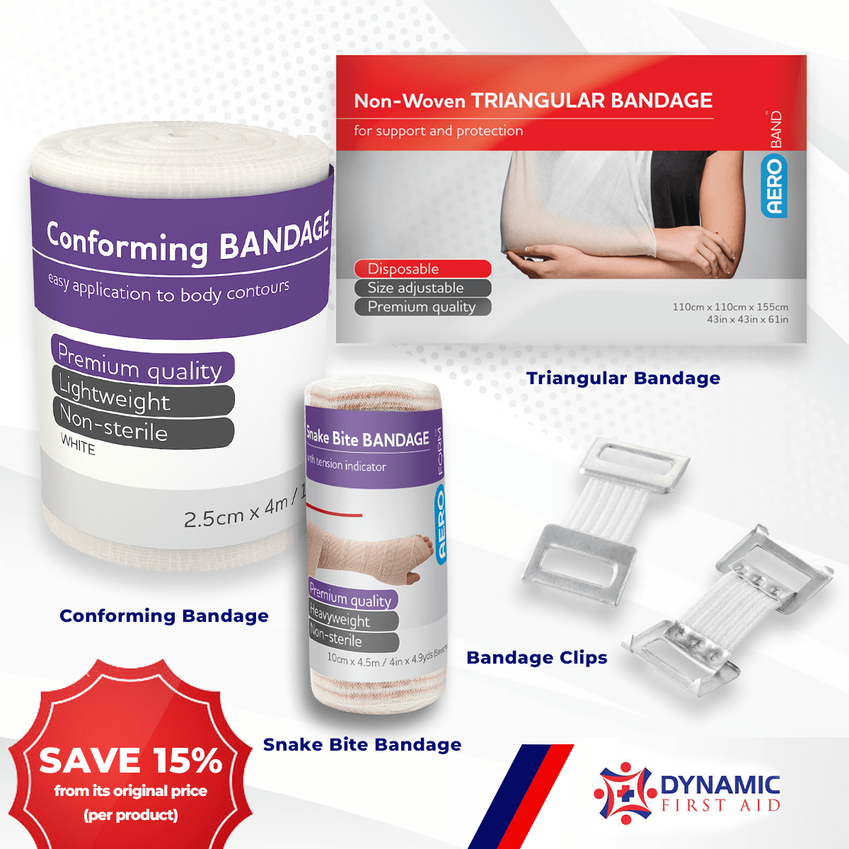 Bandage Set - Dynamic First Aid