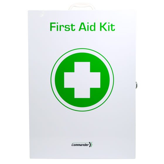 First Aid Kit Commander Tough 6 Series Wallmount Metal Cabinet - EACH - Dynamic First Aid