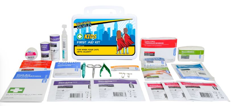 First Aid Kit for Kids - Hard Case - EACH - Dynamic First Aid