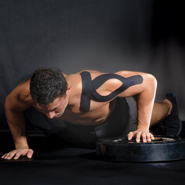 Kinesiology Pro Sports Tape Black 5cm x 5m ROLL - Dynamic First Aid
