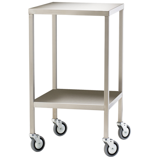 Small Stainless Steel Trolley 50 x 50 x 90.5cm