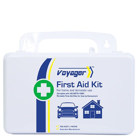 Motorist Vehicle First Aid Kit Hard Case  - EACH