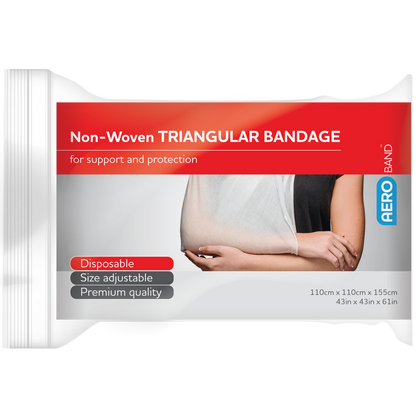 Non-Woven Triangular Bandage 110cm x 110cm - EACH