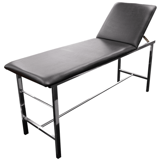 Examination Table with Adjustable Back 190 x 60 x 68cm (150kg limit) - Dynamic First Aid