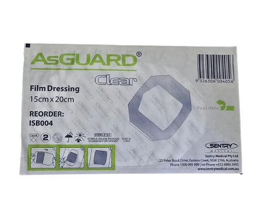 Film Dressing Sterile 15cm x 20cm - PACK - 3 - Dynamic First Aid