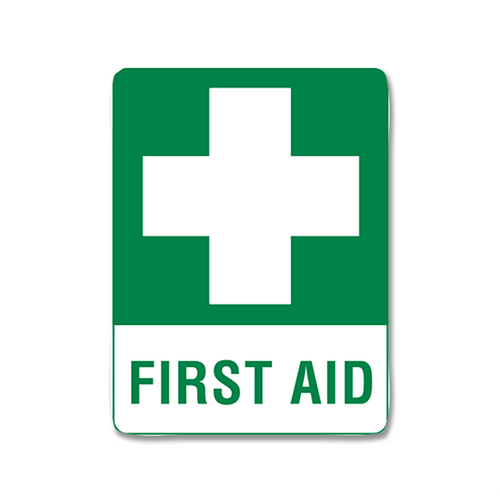 First aid station sign 