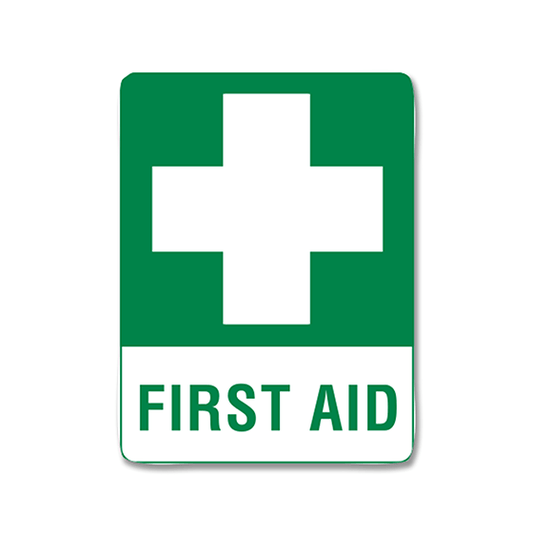 First Aid Station Sign Poly 60cm x 45cm - EACH - Dynamic First Aid