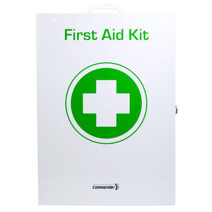 First Aid Kit Commander Tough 6 Series Wallmount Metal Cabinet - EACH