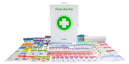 First Aid Kit Commander Tough 6 Series Wallmount Metal Cabinet - EACH