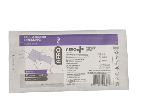Non Adherent Dressing Pad 10cm x 20cm - EACH - Dynamic First Aid