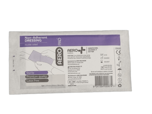 Non Adherent Dressing Pad 10cm x 20cm - EACH - Dynamic First Aid