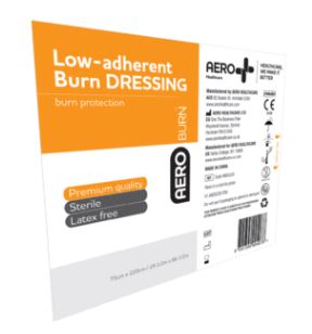 Burn Dressing Sheet 75cm x 220cm - EACH Low Adherent Sterile Latex Free Dynamic First Aid
