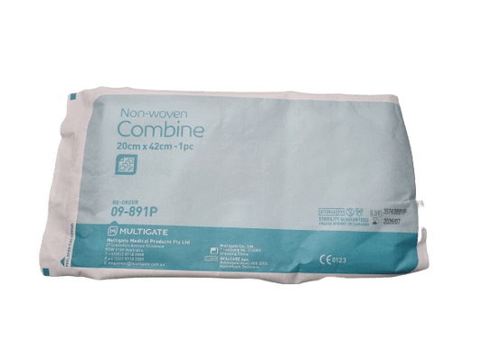 Combine Dressing Non Woven 20cm x 42cm - EACH - Dynamic First Aid