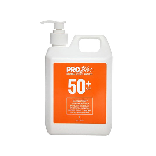 Everyday Sunscreen Pump Bottle 1L - SPF 50+ - EACH - Dynamic First Aid