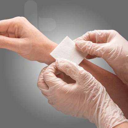 Non Adherent Dressing Pad 5cmx x 5cm - PACK - 50 - Dynamic First Aid